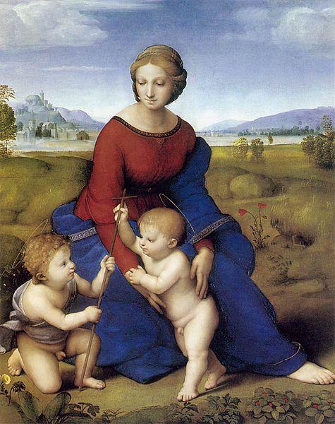 RAFFAELLO Sanzio Madonna of Belvedere